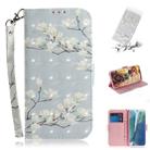 For Samsung Galaxy Note20 3D Colored Drawing Horizontal Flip Leather Case with Holder & Card Slots & Wallet & Lanyard(Magnolia) - 1