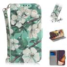 For Samsung Galaxy Note20 Ultra 3D Colored Drawing Horizontal Flip Leather Case with Holder & Card Slots & Wallet & Lanyard(Watercolor Flower) - 1
