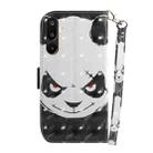 For Samsung Galaxy M16 5G / F16 5G / M36 5G 3D Colored Horizontal Flip Leather Phone Case(Angry Bear) - 3