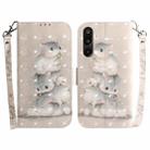 For Samsung Galaxy M16 5G / F16 5G / M36 5G 3D Colored Horizontal Flip Leather Phone Case(Squirrels) - 1