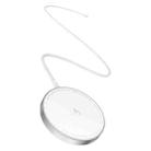 Baseus Simple Mini4 Air 15W Qi2 Universal Magnetic Wireless Charger(Silver) - 2