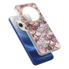 For Redmi 14C 4G Electroplating IMD TPU Phone Case(Pink Scales) - 3