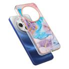 For Redmi 14C 4G Electroplating IMD TPU Phone Case(Blue Marble) - 3