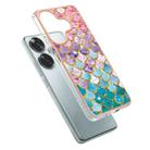 For Xiaomi Poco F6 5G Electroplating IMD TPU Phone Case(Colorful Scales) - 3