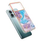 For Xiaomi Poco F6 Pro 5G Electroplating IMD TPU Phone Case(Blue Marble) - 3