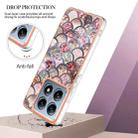 For Xiaomi 14T Electroplating IMD TPU Phone Case(Pink Scales) - 3