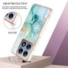 For Xiaomi 14T Electroplating Marble Dual-side IMD Phone Case(Green 003) - 3