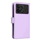 For Redmi K70 / K70 Pro BETOPNICE BN-005 2 in 1 Detachable Imitate Genuine Leather Phone Case(Light Purple) - 3