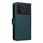 For Redmi K70 / K70 Pro BETOPNICE BN-005 2 in 1 Detachable Imitate Genuine Leather Phone Case(Blue) - 3