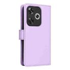 For Redmi Turbo 3 BETOPNICE BN-005 2 in 1 Detachable Imitate Genuine Leather Phone Case(Light Purple) - 3