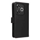 For Redmi Turbo 3 BETOPNICE BN-005 2 in 1 Detachable Imitate Genuine Leather Phone Case(Black) - 3