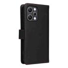 For Redmi 12 4G BETOPNICE BN-005 2 in 1 Detachable Imitate Genuine Leather Phone Case(Black) - 3