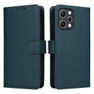 For Redmi 12 4G BETOPNICE BN-005 2 in 1 Detachable Imitate Genuine Leather Phone Case(Blue) - 1