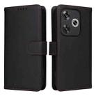 For Xiaomi POCO F6 BETOPNICE BN-005 2 in 1 Detachable Imitate Genuine Leather Phone Case(Black) - 1