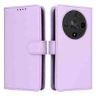 For Honor X9b BETOPNICE BN-005 2 in 1 Detachable Imitate Genuine Leather Phone Case(Light Purple) - 1