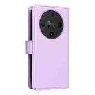 For Honor X9b BETOPNICE BN-005 2 in 1 Detachable Imitate Genuine Leather Phone Case(Light Purple) - 3