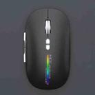 iMICE G901 Bluetooth Dual Mode 7-Button Silent Wireless Gaming Mouse(Black) - 2