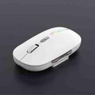 iMICE G901 Bluetooth Dual Mode 7-Button Silent Wireless Gaming Mouse(White) - 1