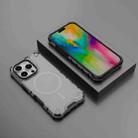 For iPhone 16 Pro Grating Airbag Shockproof MagSafe Frosted Phone Case(Black) - 2