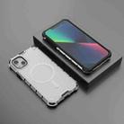 For iPhone 15 Plus Grating Airbag Shockproof MagSafe Frosted Phone Case(Transparent) - 2