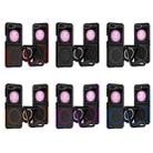 For Samsung Galaxy Z Flip5 Dual-Color Skin Feel MagSafe Full Coverage Phone Case(Purple) - 2