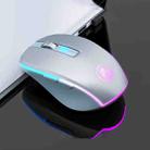 iMICE G903 2.4G Single Mode 6-key Silent Wireless Gaming Mouse(Silver) - 2