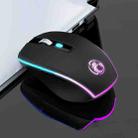 iMICE G903 Bluetooth Dual Mode 6-key Silent Wireless Gaming Mouse(Black) - 2