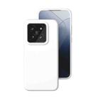 For Xiaomi 14 All-inclusive Liquid Silicone Phone Case(White) - 1