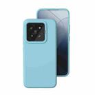 For Xiaomi 14 Pro All-inclusive Liquid Silicone Phone Case(Glacier Blue) - 1