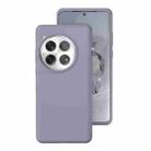 For OnePlus 12 All-inclusive Liquid Silicone Phone Case(Lavender Gray) - 1