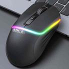 iMICE G902 Bluetooth Dual Mode 6-Key Silent Wireless Gaming Mouse(Black) - 2