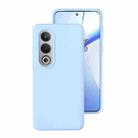 For OnePlus Ace 3V All-inclusive Liquid Silicone Phone Case(Mist Blue) - 1