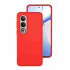 For OnePlus Ace 3V All-inclusive Liquid Silicone Phone Case(Red) - 1