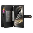 For Redmi Turbo 4 Pro / Xiaomi Poco F7 Nine Card-slot Zipper Wallet Bag Leather Phone Case(Black) - 3
