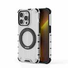 For iPhone 13 Pro Max Grating 360 Degree Rotating Holder Shockproof Phone Case(Transparent) - 3