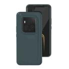 For Honor Magic6 Ultimate All-inclusive Liquid Silicone Phone Case(Dark Green) - 1