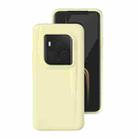 For Honor Magic6 Ultimate All-inclusive Liquid Silicone Phone Case(Creamy Yellow) - 1
