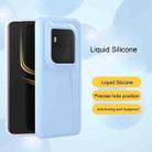 For Honor Magic6 Ultimate All-inclusive Liquid Silicone Phone Case(Lavender Gray) - 2