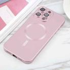 For iPhone 16 Pro Max Liquid TPU Silicone Solid Color MagSafe Phone Case(Rose Gold) - 2