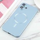 For iPhone 16 Plus Liquid TPU Silicone Solid Color MagSafe Phone Case(Blue) - 2