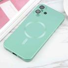 For iPhone 16 Liquid TPU Silicone Solid Color MagSafe Phone Case(Green) - 2