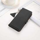 For Samsung Galaxy S25 FE 5G Side-Magnetic TJ Genuine Leather RFID Phone Case(Black) - 2