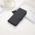 For Samsung Galaxy S25 FE 5G Side-Magnetic TJ Genuine Leather RFID Phone Case(Blue) - 2