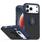 For iPhone 17 Pro Max Q Shadow 1 Series TPU + PC Phone Case with Ring(Royal Blue) - 1