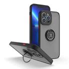 For iPhone 15 Pro Max Q Shadow 1 Series TPU + PC Phone Case with Ring(Black+Red) - 1