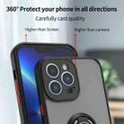For iPhone 15 Pro Max Q Shadow 1 Series TPU + PC Phone Case with Ring(Black+Red) - 3