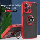 For iPhone 13 Pro Q Shadow 1 Series TPU + PC Phone Case with Ring(Royal Blue) - 2