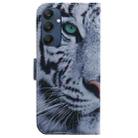 For Samsung Galaxy M35 Coloured Drawing Flip Leather Phone Case(Tiger) - 3