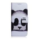 For Samsung Galaxy M35 Coloured Drawing Flip Leather Phone Case(Panda) - 2