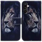 For Samsung Galaxy M16 5G / F16 5G / M36 5G Coloured Drawing Flip Leather Phone Case(Lion) - 1